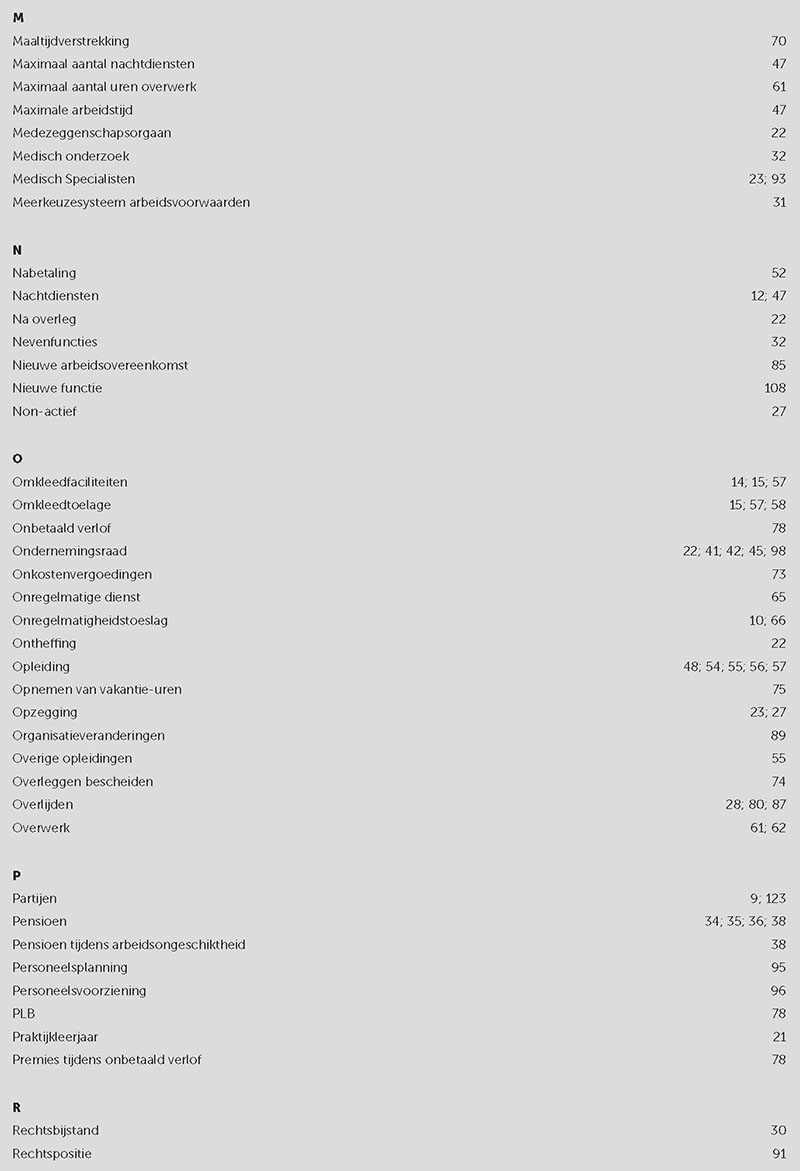 Bijlage L Trefwoorden pagina 130