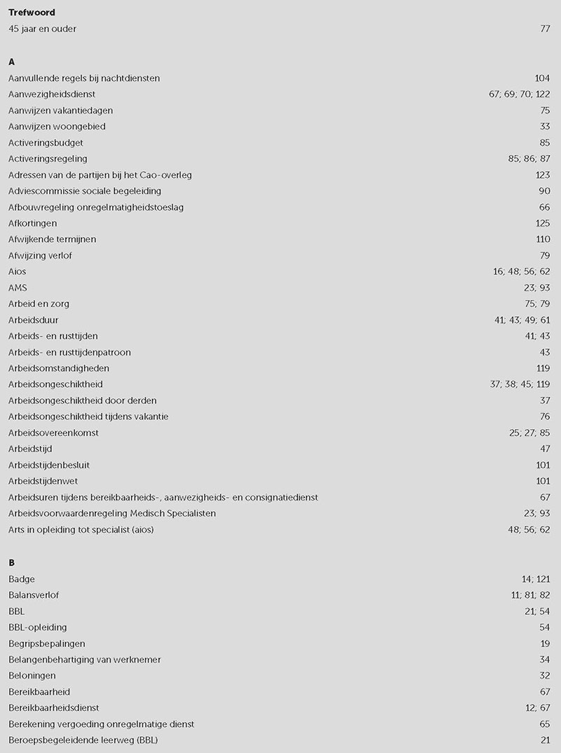 Bijlage L Trefwoorden pagina 127